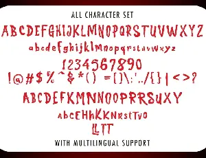 Super Wadon - Haunted Display Font