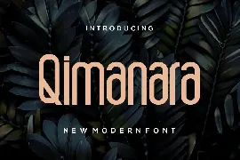 Qimanara font