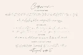 Cassavania Signature Font Elegant