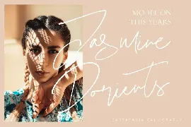 Cassavania Signature Font Elegant