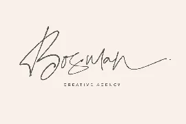 Cassavania Signature Font Elegant