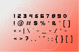 Hammer Futuristic Font