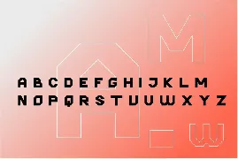 Hammer Futuristic Font