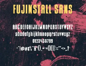 Fujinstall Font Duo