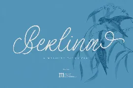 Berlina | A Handwritten Font