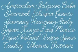 Berlina | A Handwritten Font