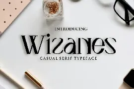 Wizanes font