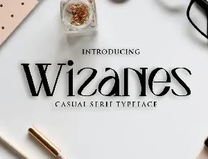 Wizanes font