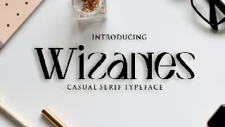 Wizanes font