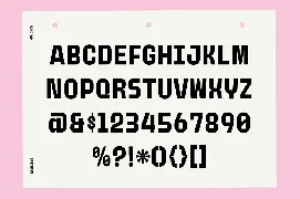 MONOPOP font