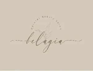 Begthen - Modern Calligraphy Wedding Font