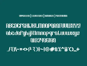 CongoDemoniac font