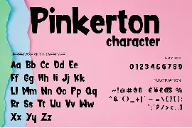 Pinkerton - Playful Decorative font