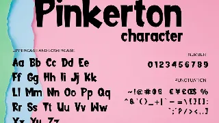 Pinkerton - Playful Decorative font