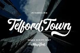 Telford - Script Bold Font