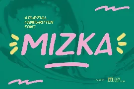 Mizka | A Playfull Handwritten Font