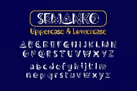 Semanko font