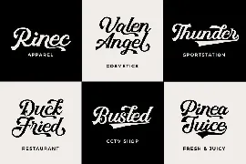 Emerat - Logotype Elegant Script font