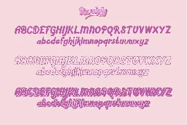 Ravioly | Free font | Bubble font | 3D font