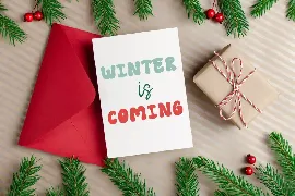 Santa Is Coming font