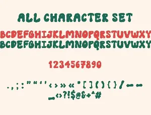 Santa Is Coming font