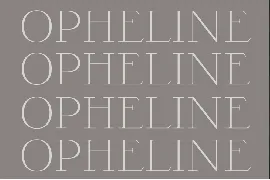 Opheline ExtraLight font