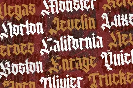 Agathiqy - Blackletter Font