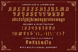 Agathiqy - Blackletter Font