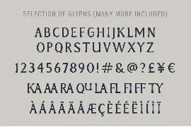 Old Church - Serif Display Font