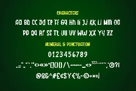 Backeth font