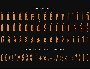 Malegroth font