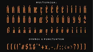 Malegroth font