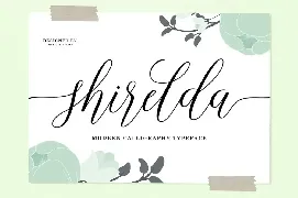 Shirelda Script font