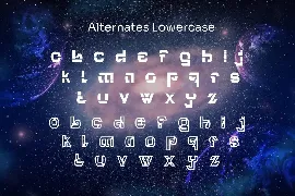 Incrediible - Futuristic Font