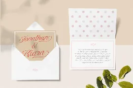 Aetrina Elegant Display | Wedding Font