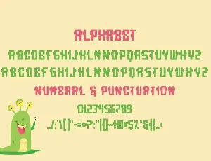 Amoxn - Monster Font