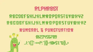 Amoxn - Monster Font