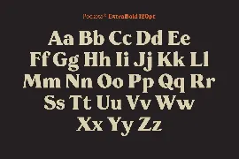 Pockota  |  Retro Display Serif Family font