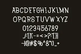 Santing font