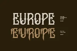 Koriec - Modern Blackletter Font