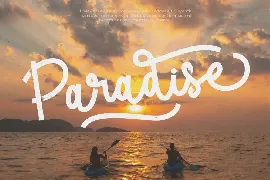 Tropical Beauty - Quirky Display Script Font