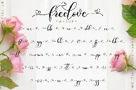 Freelove - Lovely Script Font