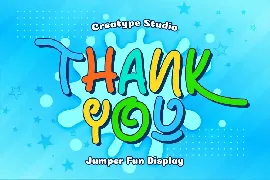 Jumper Fun Display font