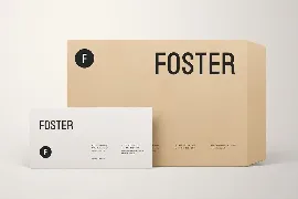 FOSTER - Amazing Display / Headline Typeface font