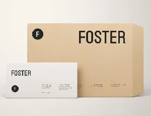 FOSTER - Amazing Display / Headline Typeface font