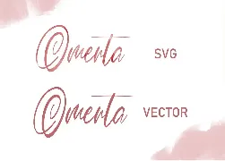 Omerta | Classy SVG Font