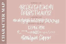 Menttari Sparkle Handwritten font