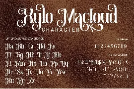 Xylo Macloud font