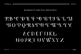 Ancient Zurich - Serif Elegant Font Logotype Brand