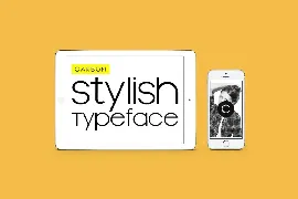 CARBON - Stylish & Modern Display Typeface font